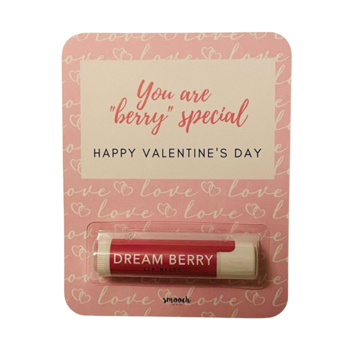 Valentines Lip Balm Card with Dream Berry Lip Balm